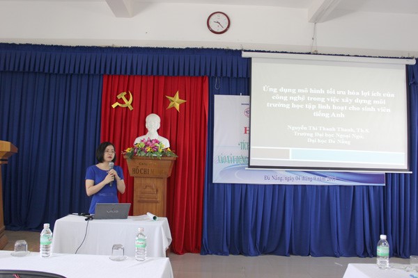 Hội thảo khoa học “ Tích hợp ứng dụng Công nghệ Thông tin và Truyền thông vào xây dựng và phát triển đề cương môn học trong chương trình đào tạo”.