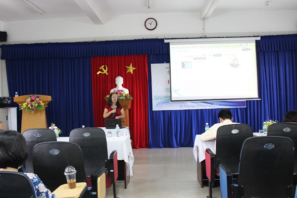 Hội thảo khoa học “ Tích hợp ứng dụng Công nghệ Thông tin và Truyền thông vào xây dựng và phát triển đề cương môn học trong chương trình đào tạo”.